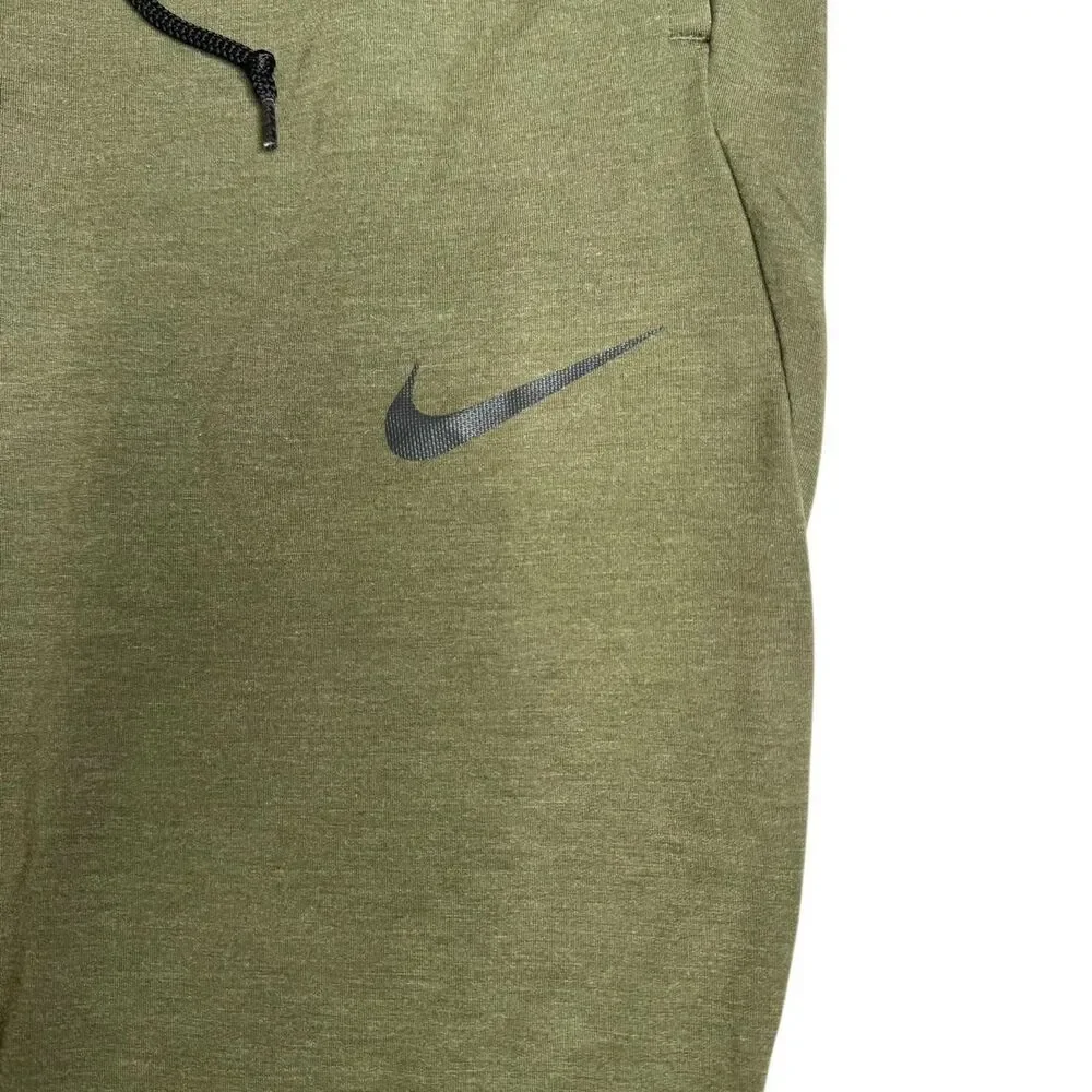 Nike Men's Green and Khaki Joggers-tracksuits